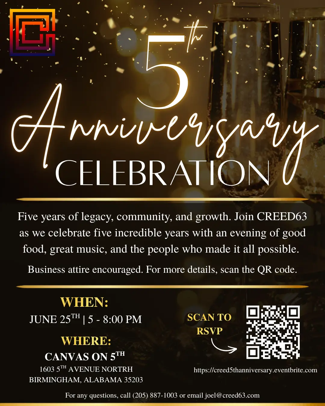 Legacy Night: 5th Anniversary Celebration